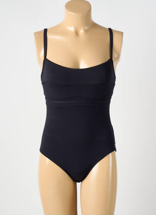 Maillot de bain 1 pièce stretch noir OCEAN WEAR femme