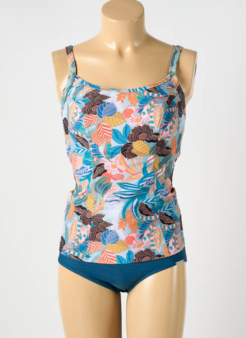 Tankini imprimé tie and dye bleu SUNMARIN femme