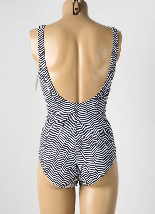 Maillot de bain 1 pièce stretch noir LIDEA femme