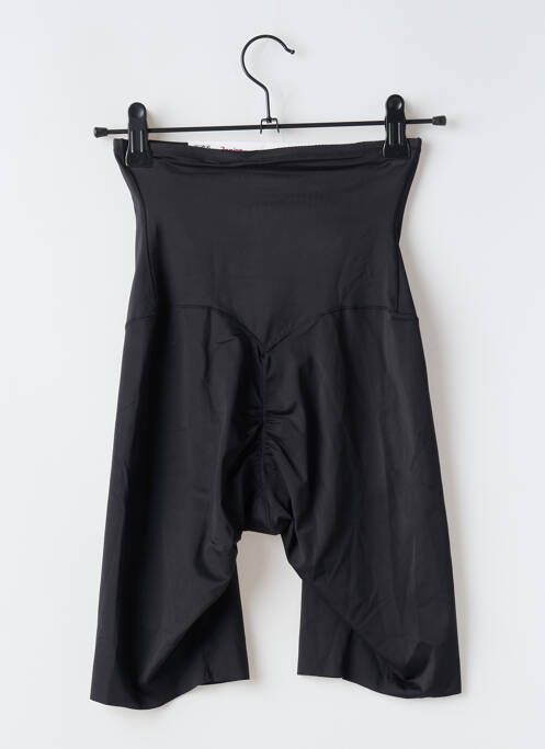 Panty tissage satiné noir JANIRA femme