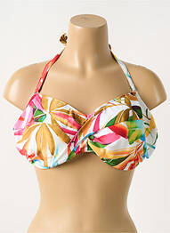 Haut de maillot de bain haut triangles haut triangles blanc FANTASIE femme