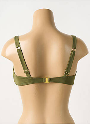 Haut de maillot de bain haut soutien-gorge emboitant haut soutien-gorge emboitant vert LIVIA femme