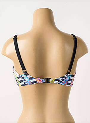 Haut de maillot de bain stretch haut soutien-gorge emboitant bleu FREYA femme