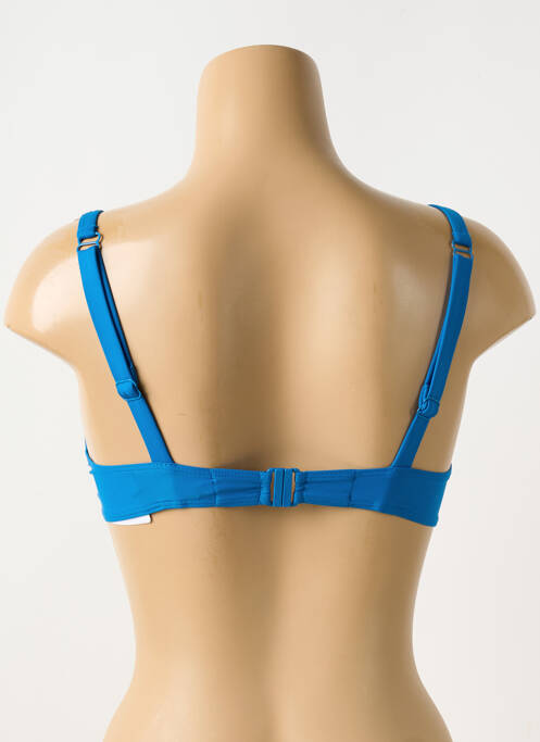 Haut de maillot de bain stretch haut soutien-gorge balconnet bleu SIMONE PERELE femme