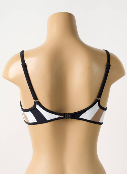Haut de maillot de bain stretch haut soutien-gorge moulé noir FREYA femme