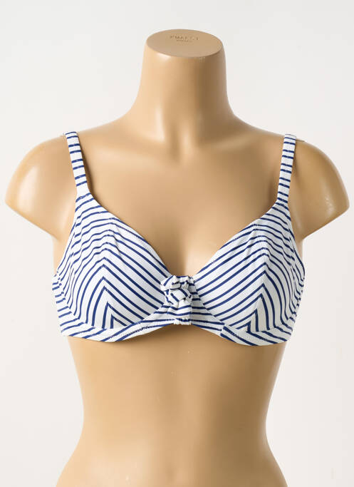 Haut de maillot de bain bleu FREYA pour femme