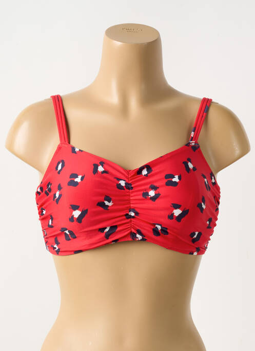 Haut de maillot de bain rouge FREYA pour femme