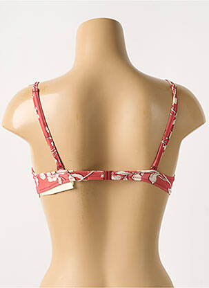 Haut de maillot de bain stretch haut soutien-gorge moulé rose WATERCULT femme