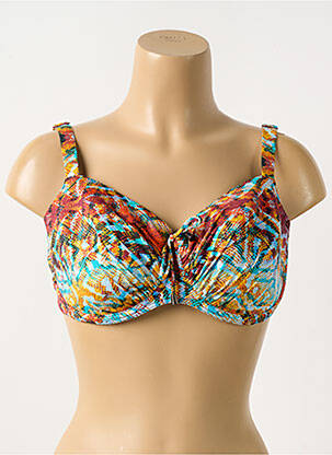 Haut de maillot de bain haut soutien-gorge moulé haut soutien-gorge moulé rouge PRIMADONNA femme