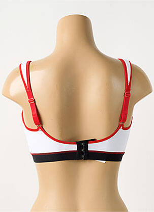 Soutien-gorge bretelles élastiquées ajustables brassieres blanc TRIACTION BY TRIUMPH femme