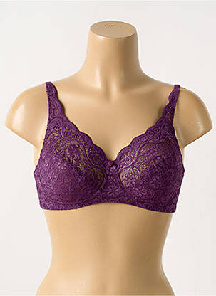 Soutien-gorge sans armature haut soutien-gorge emboitant violet TRIUMPH femme
