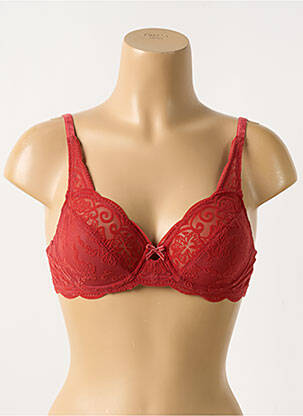 Soutien-gorge légère et transparente haut soutien-gorge emboitant orange TRIUMPH femme