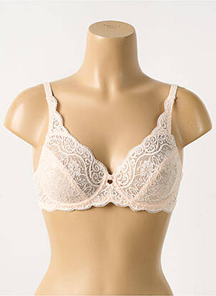 Soutien-gorge légère et transparente haut soutien-gorge emboitant rose TRIUMPH femme