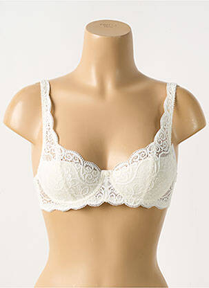 Soutien-gorge légère et transparente haut soutien-gorge moulé beige TRIUMPH femme
