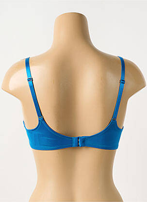 Soutien-gorge effet matière satinée haut soutien-gorge emboitant bleu TRIUMPH femme