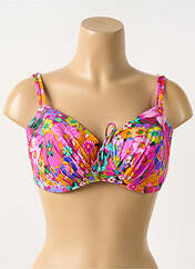 Haut de maillot de bain rose PRIMA DONNA pour femme seconde vue