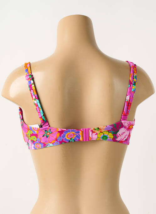 Haut de maillot de bain stretch haut soutien-gorge moulé rose PRIMA DONNA femme