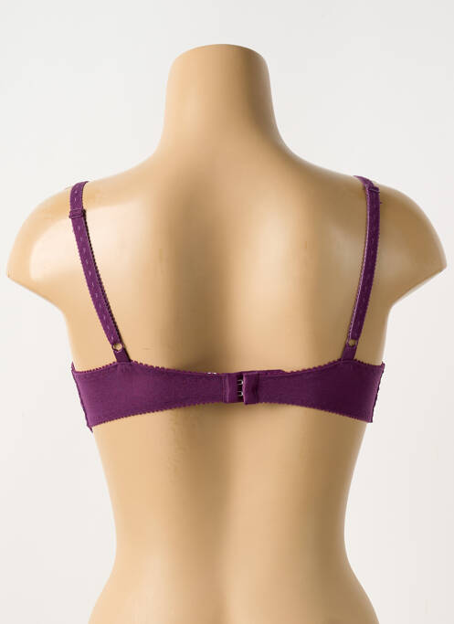 Soutien-gorge légère et transparente haut soutien-gorge emboitant violet TRIUMPH femme