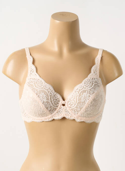 Soutien-gorge légère et transparente haut soutien-gorge emboitant rose TRIUMPH femme
