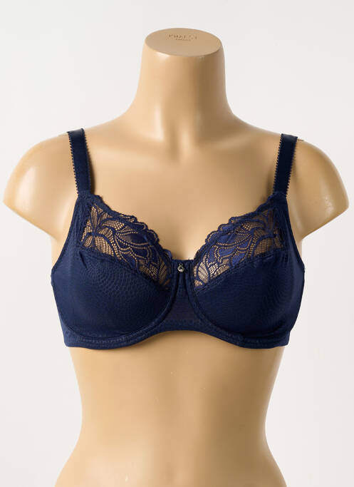 Soutien-gorge effet matière satinée haut soutien-gorge emboitant bleu FANTASIE femme