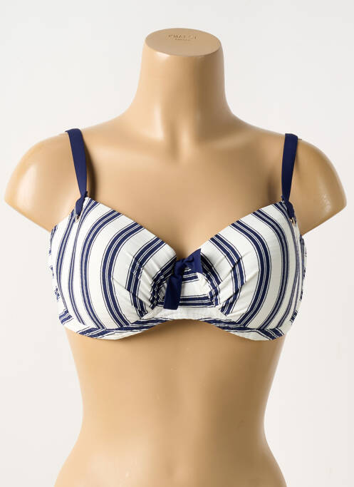Haut de maillot de bain bleu PRIMA DONNA pour femme