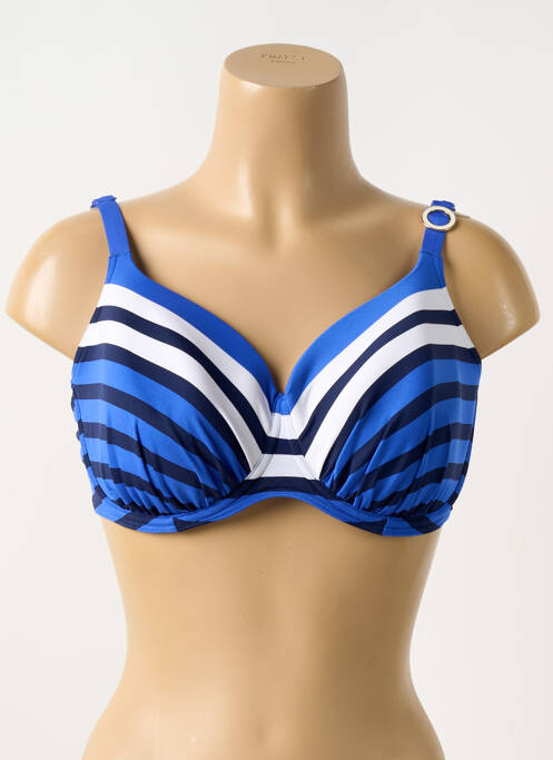 Haut de maillot de bain bleu PRIMA DONNA pour femme
