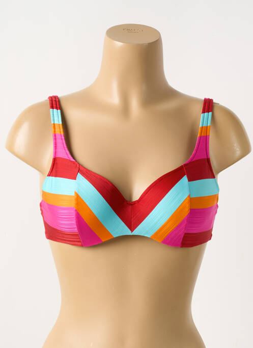 Haut de maillot de bain rose MARIE JO pour femme