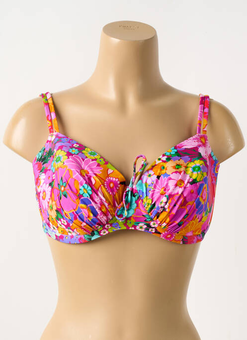 Haut de maillot de bain rose PRIMA DONNA pour femme