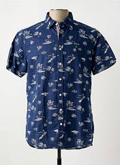 Chemise manches courtes bleu N.Z.A NEW ZEALAND pour homme seconde vue