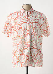 Chemise manches courtes orange SERGE BLANCO pour homme seconde vue