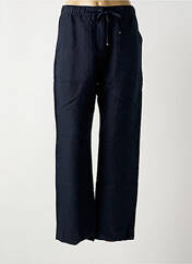 Pantalon droit bleu TOMMY HILFIGER pour femme seconde vue
