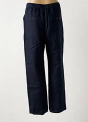 Pantalon droit bleu TOMMY HILFIGER pour femme seconde vue