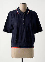 Polo bleu TOMMY HILFIGER pour femme seconde vue