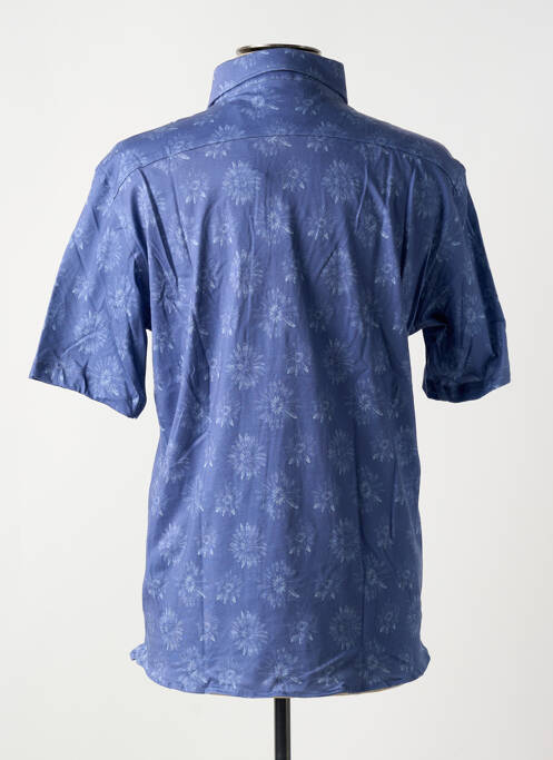 Chemise manches courtes bleu SERGE BLANCO pour homme