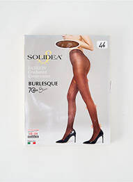 Collants imprimé fantaisie chair SOLIDEA femme