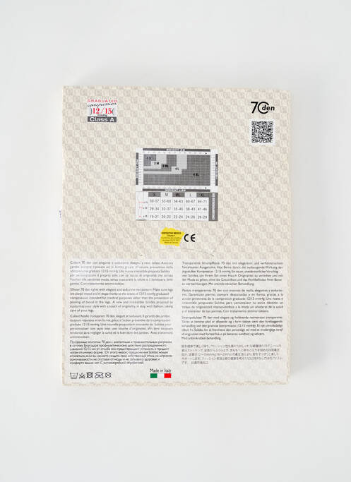 Collants chair SOLIDEA pour femme