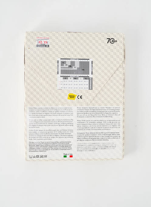 Collants noir SOLIDEA pour femme