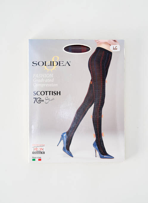 Collants violet SOLIDEA pour femme