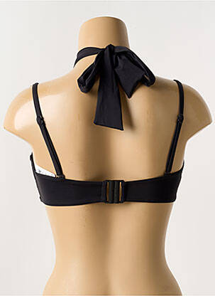 Haut de maillot de bain stretch haut soutien-gorge avec mousse de rembourrage amovible noir AUBADE femme
