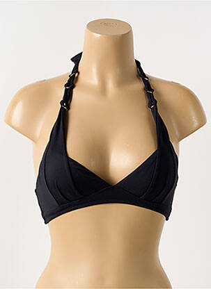 Haut de maillot de bain stretch haut soutien-gorge avec mousse de rembourrage amovible noir AUBADE femme