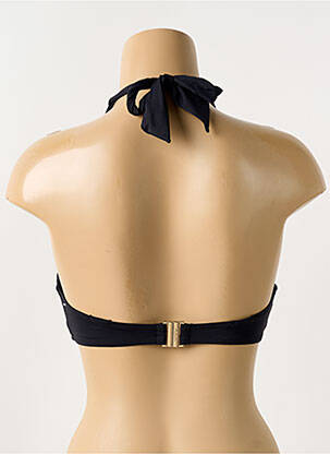 Haut de maillot de bain stretch haut soutien-gorge avec mousse de rembourrage amovible noir AUBADE femme