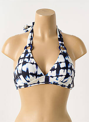 Haut de maillot de bain stretch haut soutien-gorge avec mousse de rembourrage amovible bleu AUBADE femme