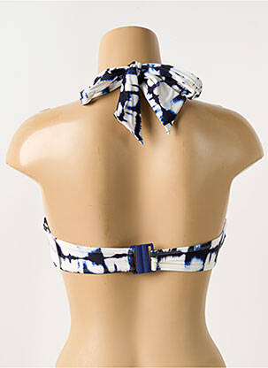 Haut de maillot de bain stretch haut soutien-gorge avec mousse de rembourrage amovible bleu AUBADE femme