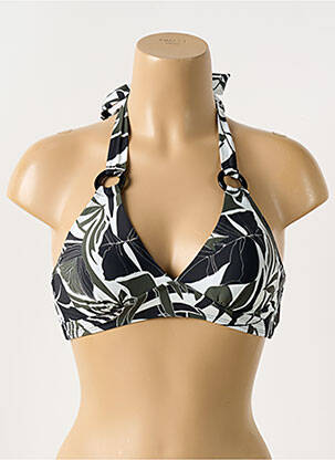 Haut de maillot de bain stretch haut soutien-gorge avec mousse de rembourrage amovible vert AUBADE femme