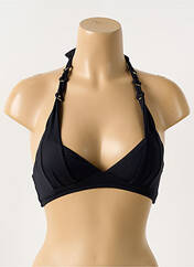 Haut de maillot de bain noir AUBADE pour femme seconde vue