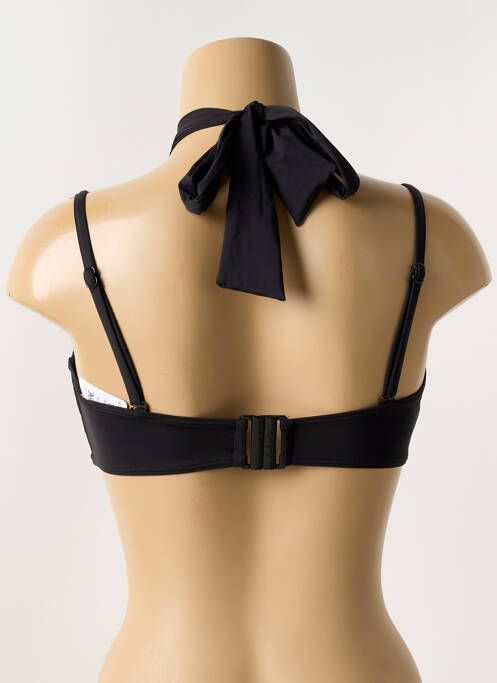 Haut de maillot de bain stretch haut soutien-gorge avec mousse de rembourrage amovible noir AUBADE femme