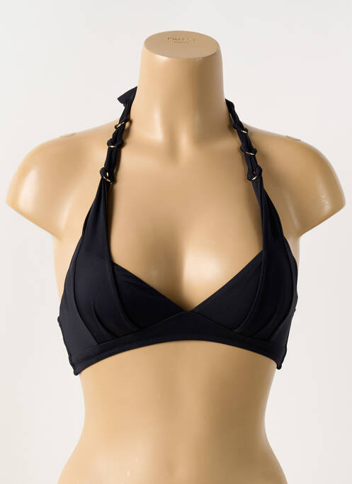 Haut de maillot de bain stretch haut soutien-gorge avec mousse de rembourrage amovible noir AUBADE femme