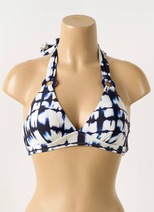 Haut de maillot de bain bleu AUBADE femme