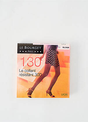 Collants stretch gris LE BOURGET femme