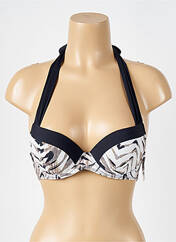 Haut de maillot de bain noir AUBADE pour femme seconde vue